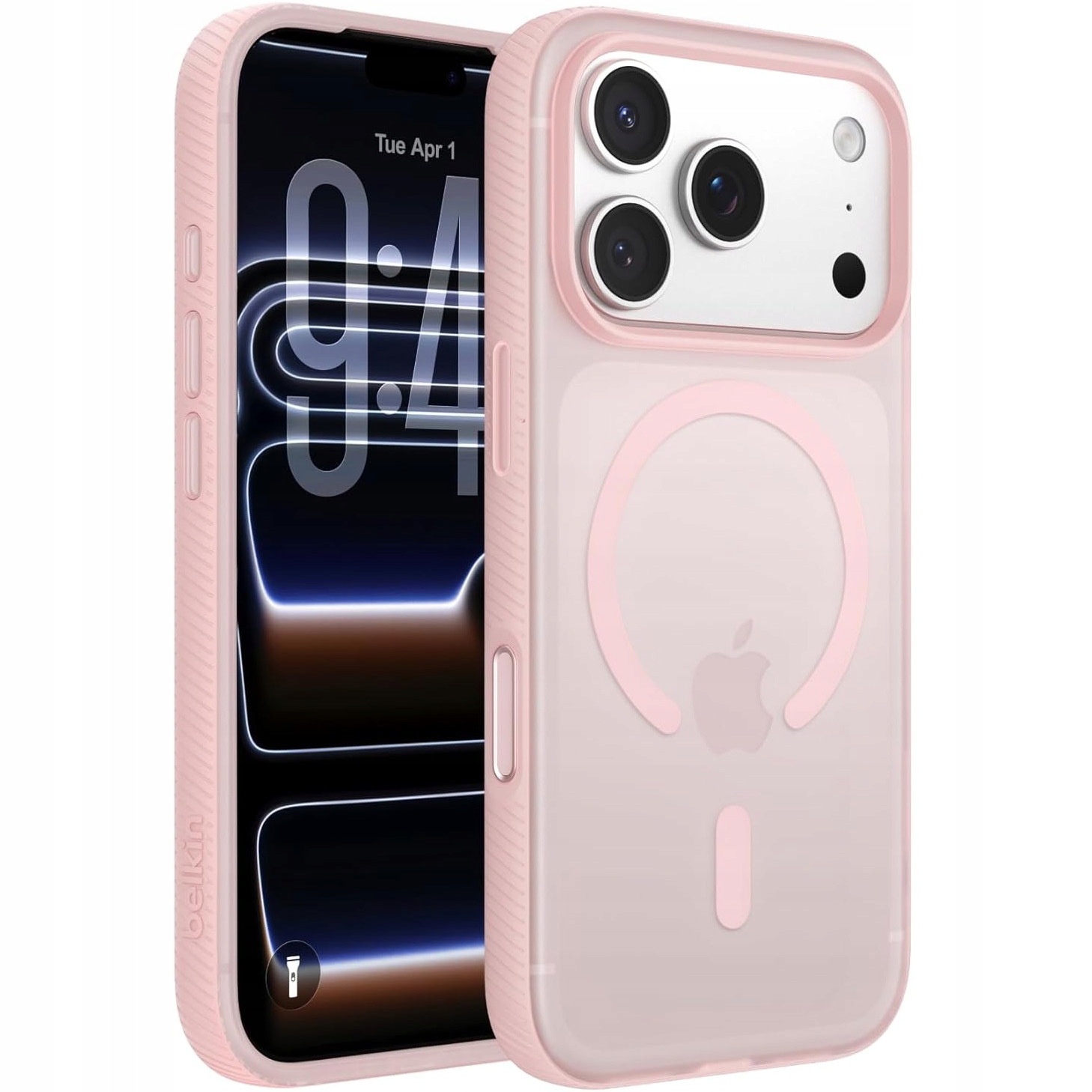 Etui do iPhone 17 Pro, Belkin SheerForce Grip, case do MagSafe, stylowe