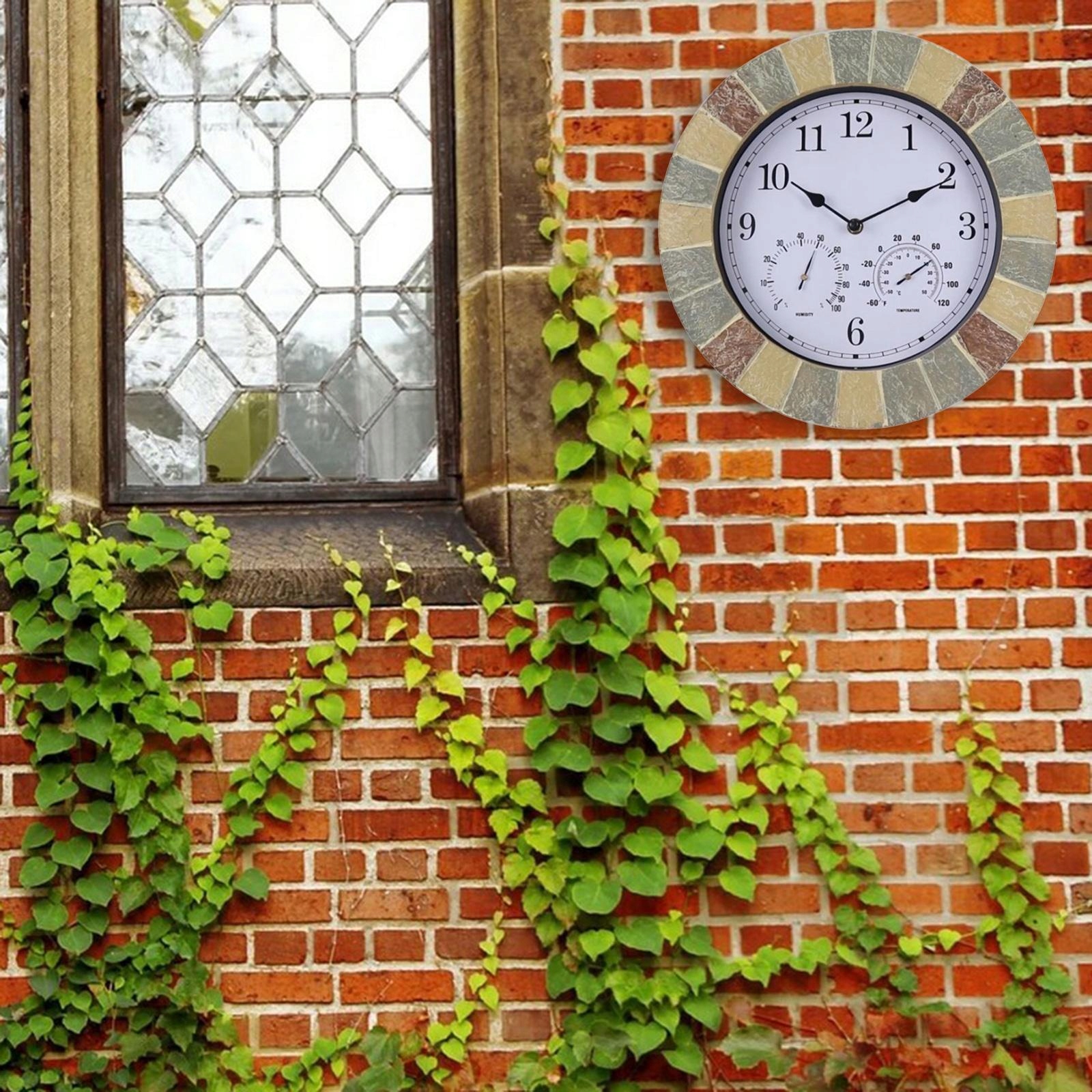 Sztuczny wiszący zegar ścienny z jasnym kolorem EAN (GTIN) 6911812310215