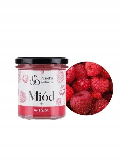 Levně 2x Pasieka Rodzinna Med s malinou 410 g