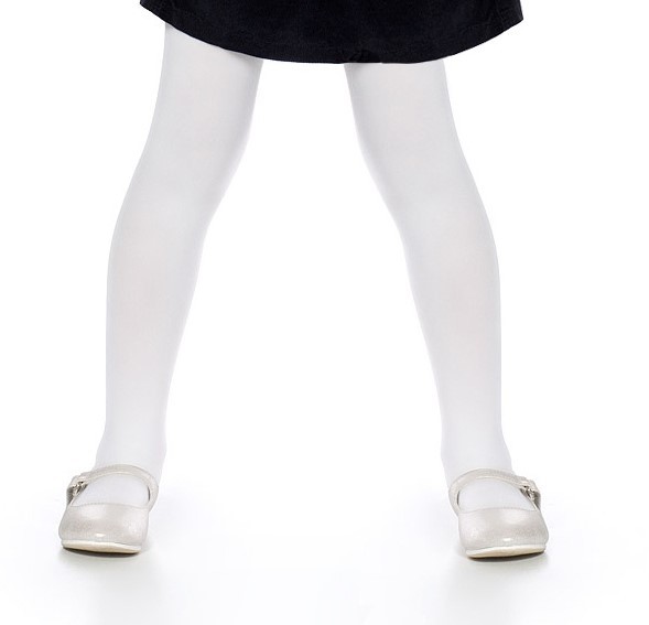 Rajstopy 60 DEN BIAŁE Gładkie PL 92/98