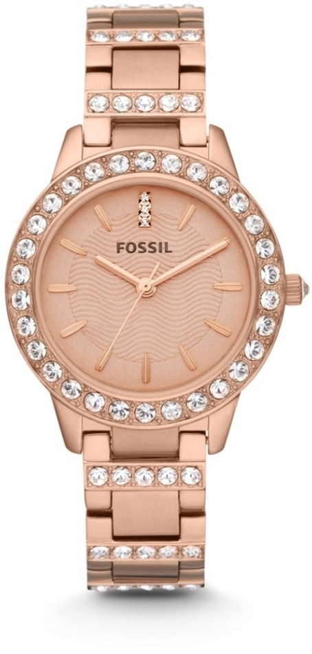 Dámské módní hodinky Fossil ES3020 růžové zlato