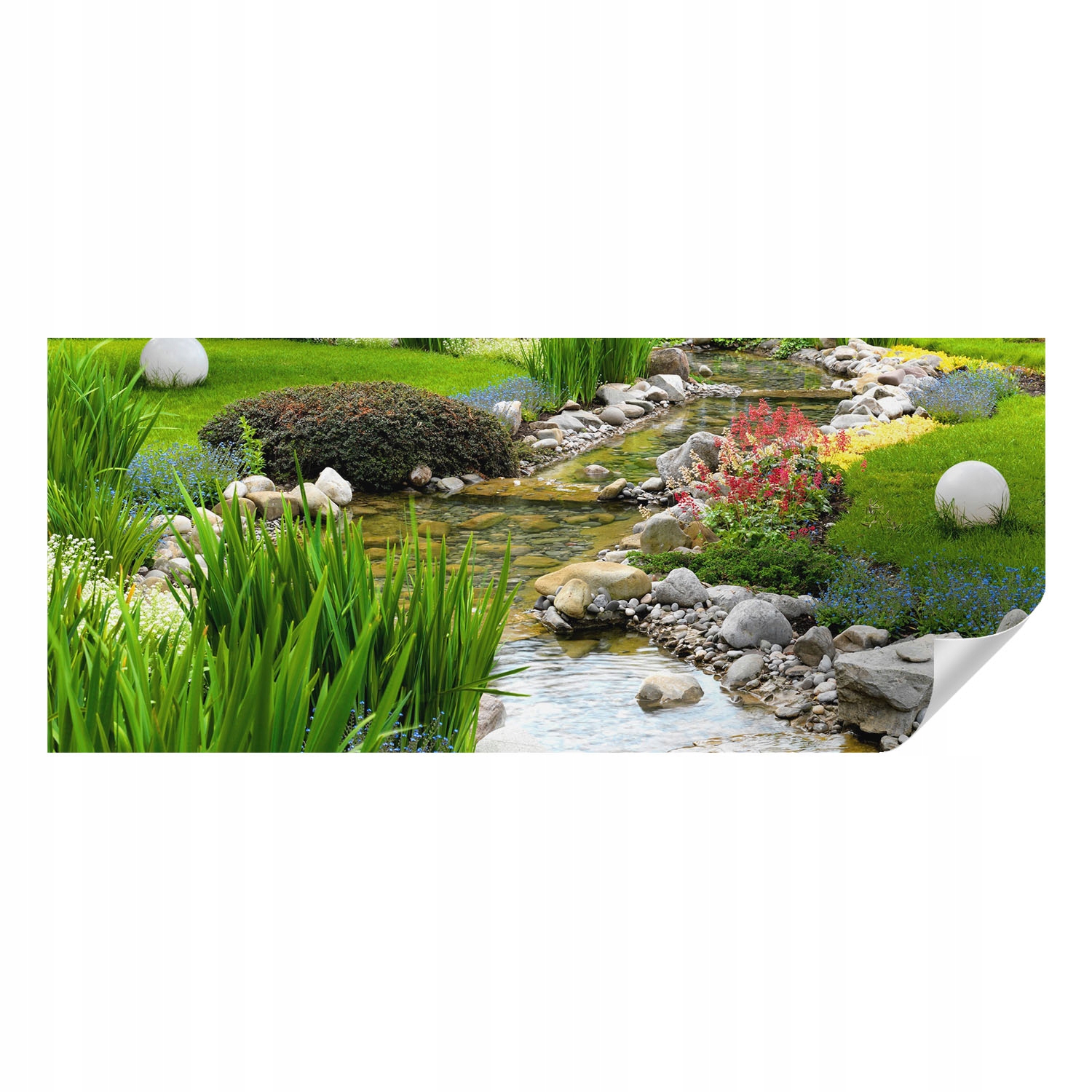 Fototapeta Samolepicí Dekorativní do ložnice Idylická zahrada 250x104