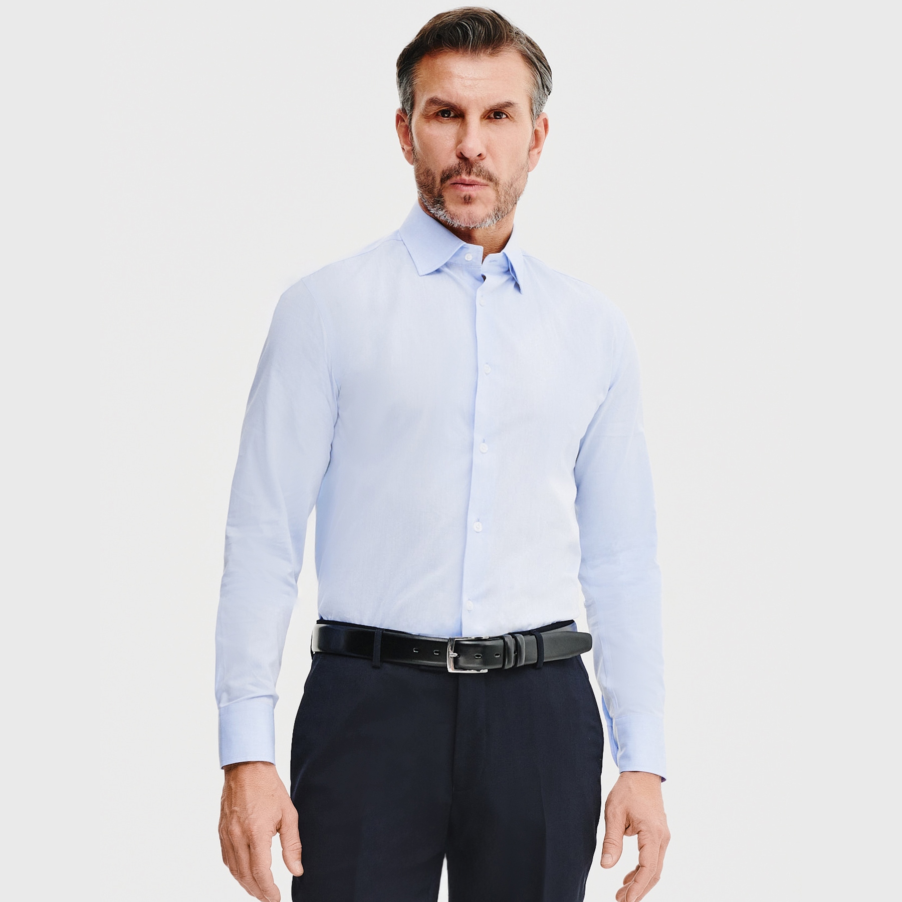 Elegantní modrá pánská košile Pako Lorente vel