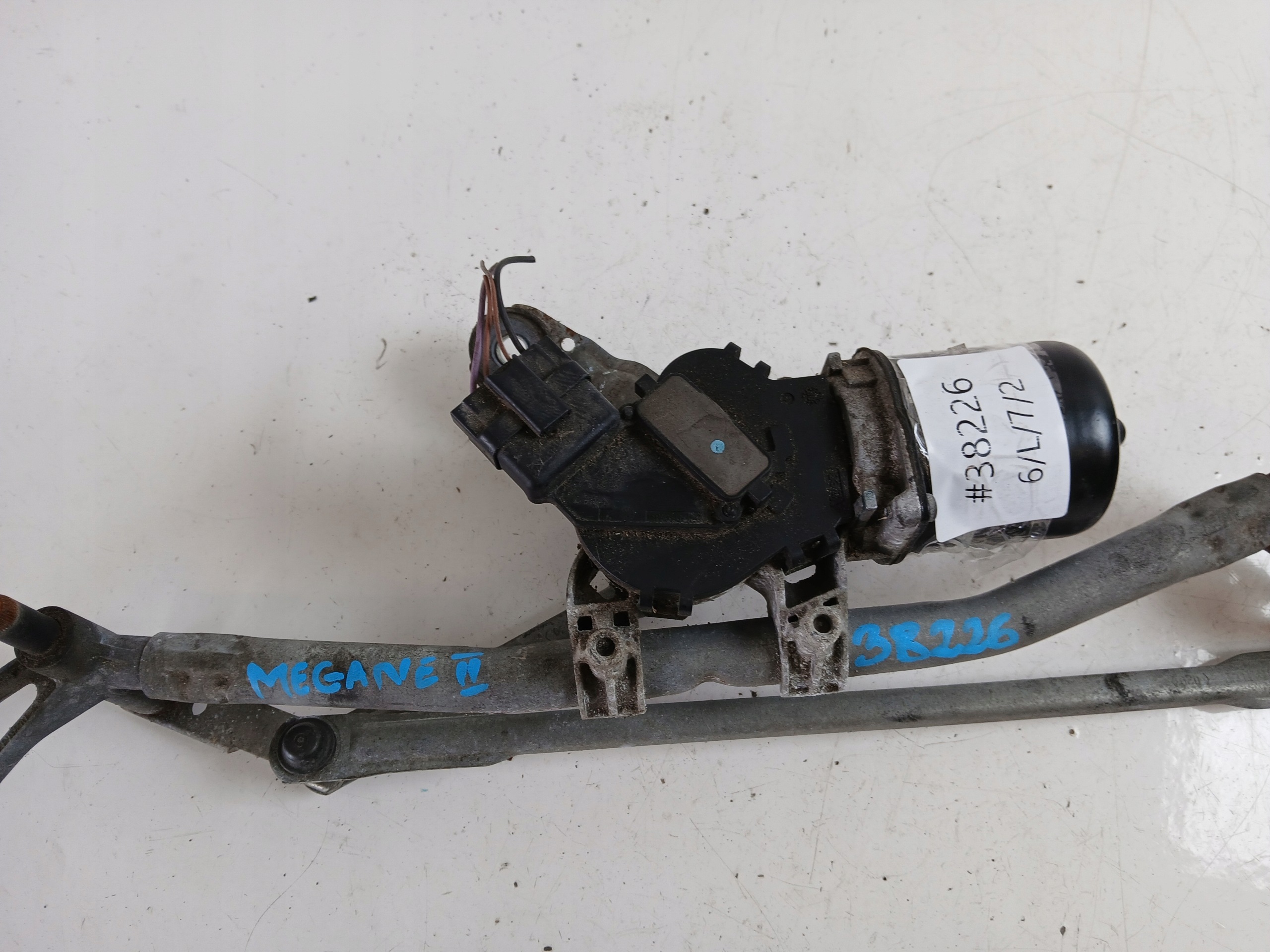 RENAULT MEGANE II CABRIO wiper mechanism front