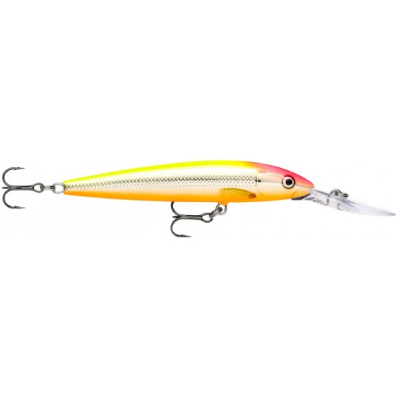 Wobler Rapala Down Deep Husky Jerk 10cm 11g Cls Clown Silver 2.1-4.8m neutr