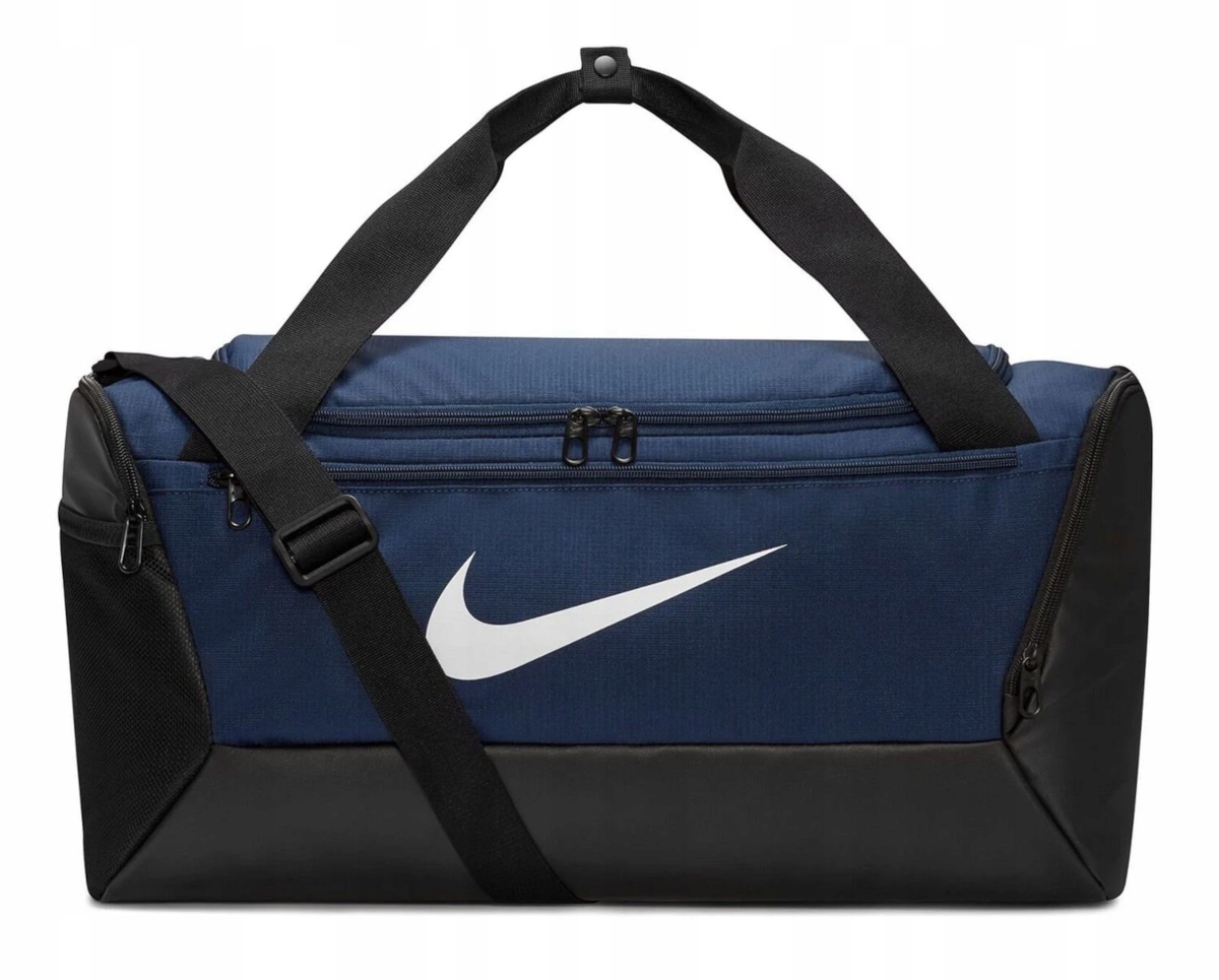 Taška Nike Brasilia DM3976-410 trénink cestovní sportovní černo-šedá 41L