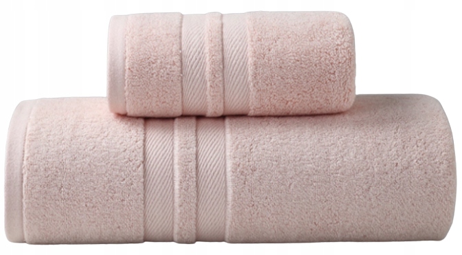 

Ręcznik Kapielowy 100% bawełna różowy gruby duży