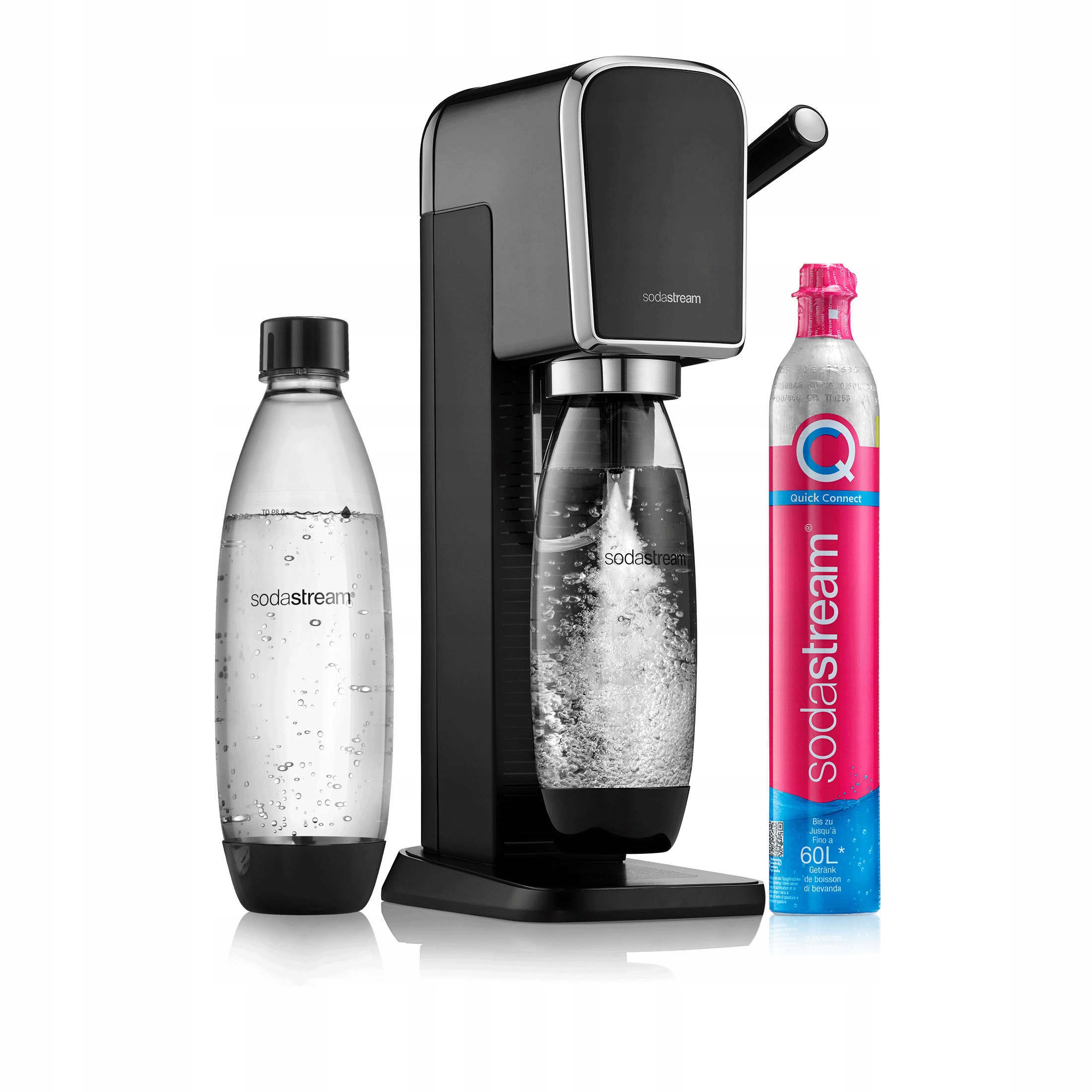 

Saturator SodaStream Art czarny 1 butelka