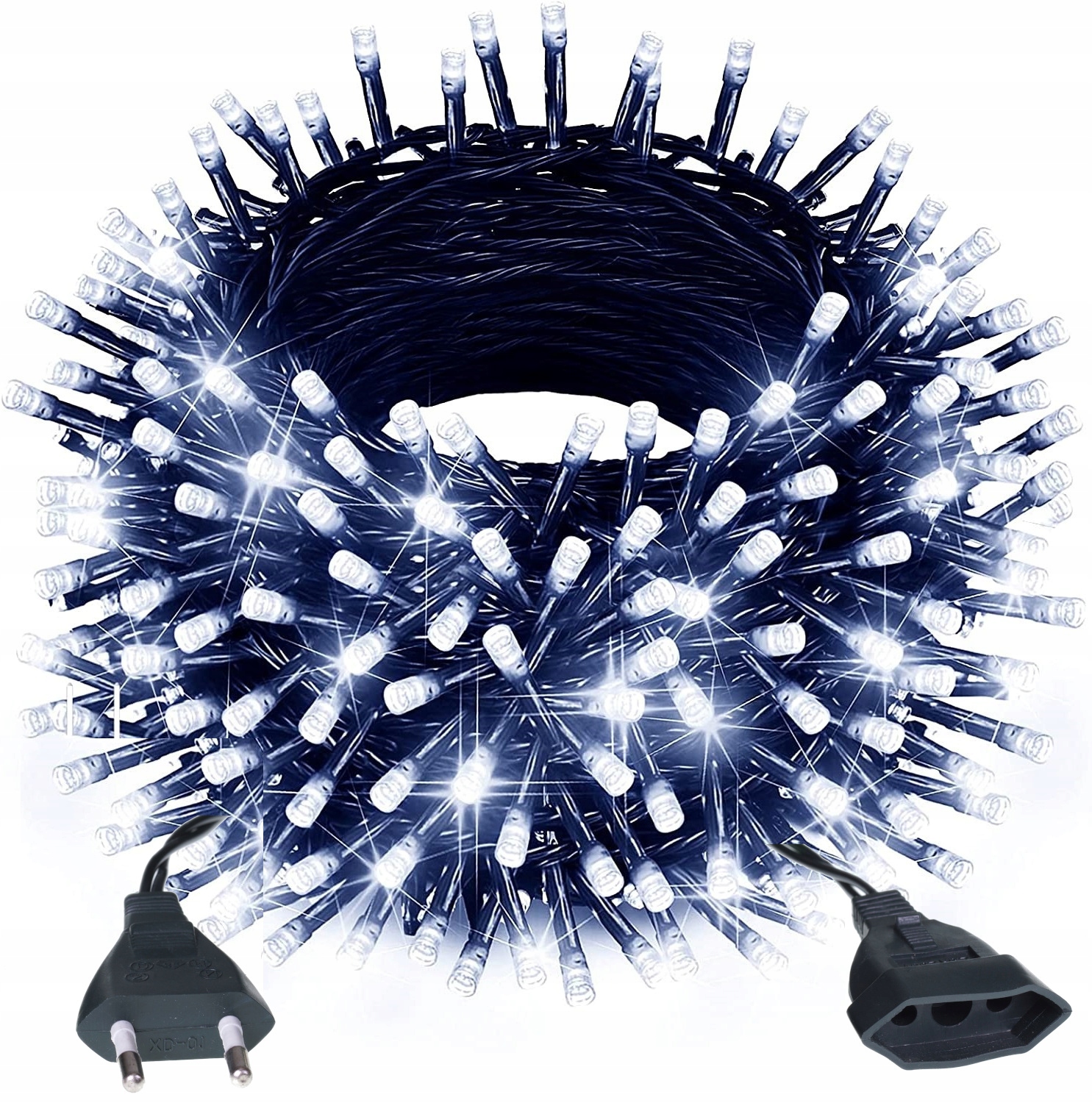 

Lampki Choinkowe 500 Led Zew/wew Białe Zimne