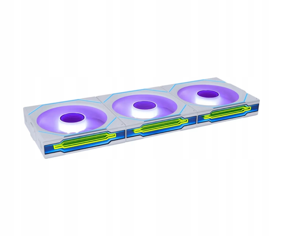 Zestaw Lian Li Uni Fan Sl-inf Wireless 120 Argb Reverse Pwm 3x120mm Białe