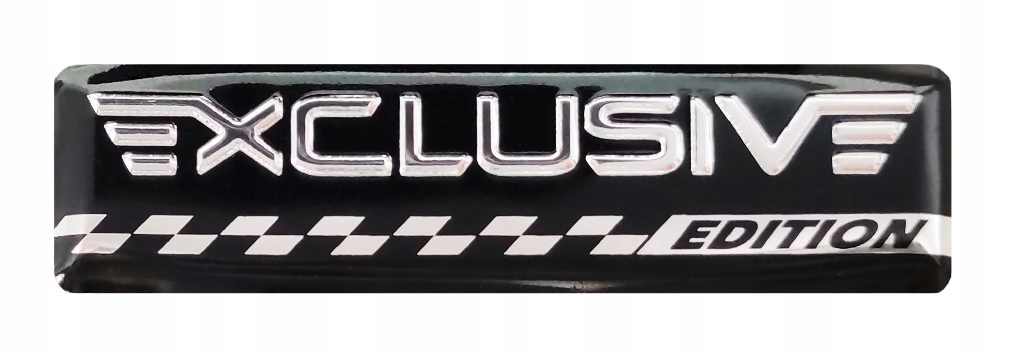 

Alu emblemat Exclusive Edition z szachownicą