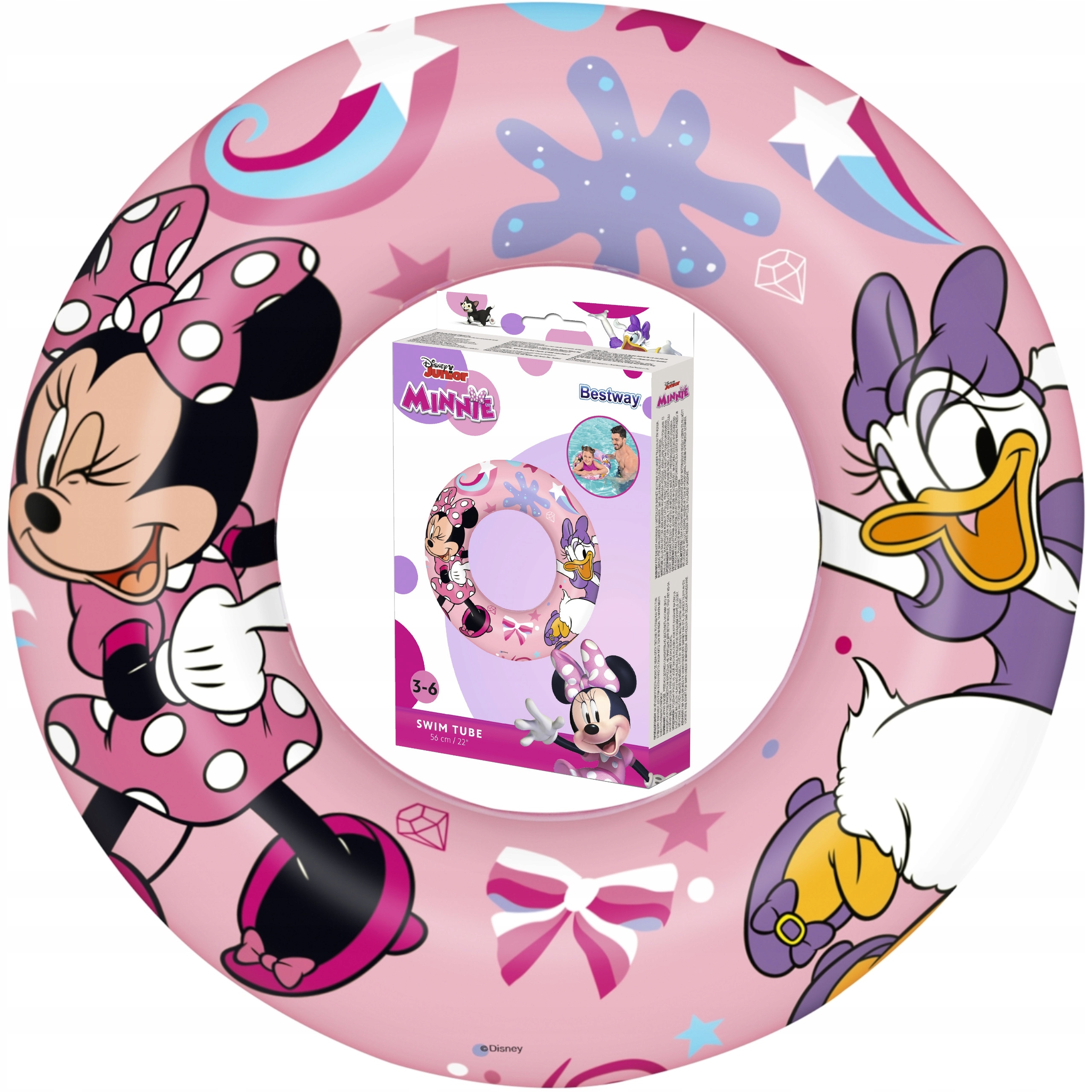 

Koło do pływania dla dzieci Minnie Bestway 91040