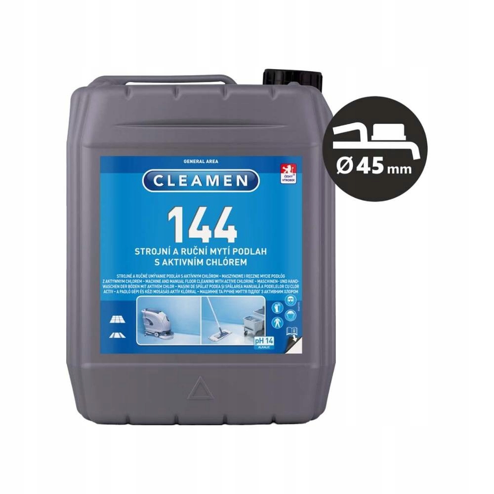 Levně Cleamen 144 strojní podlahy s aktivním chlórem 5,5 kg