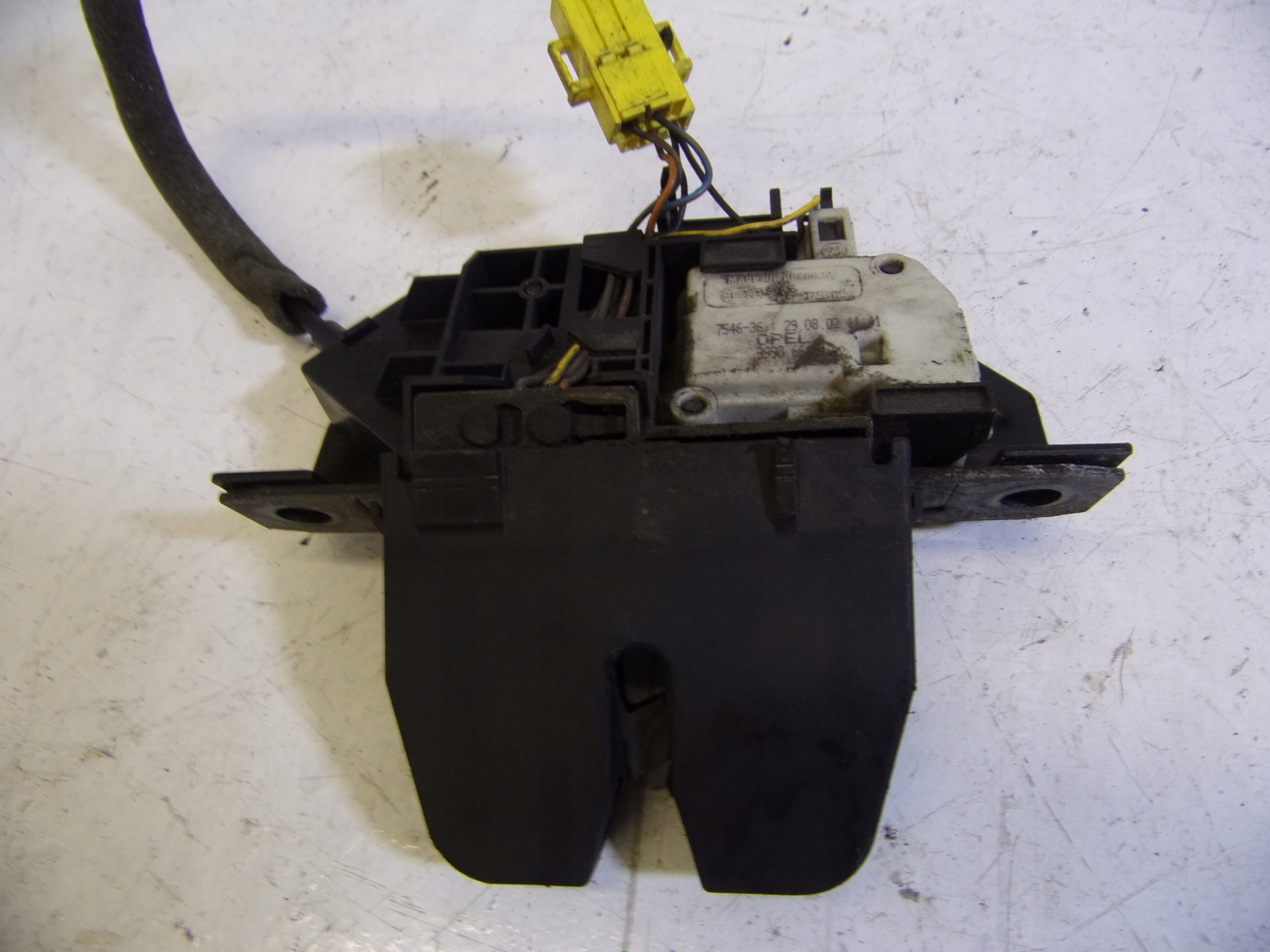 lock bonnet boot OPEL VECTRA C