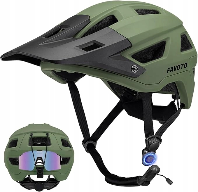 Cyklistická přilba pro dospělé L 57-61 cm Ochranná a prodyšná s kšiltem