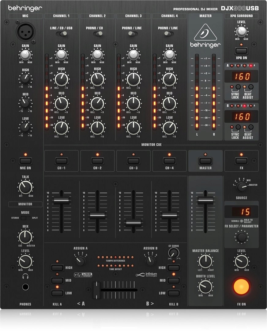 Behringer DJX900 Usb Dj mixér