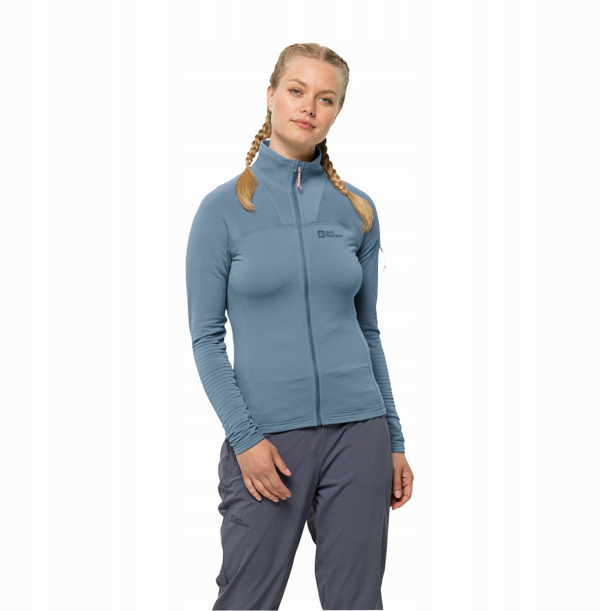 Damska bluza polarowa rozpinana Jack Wolfskin Prelight Fz M