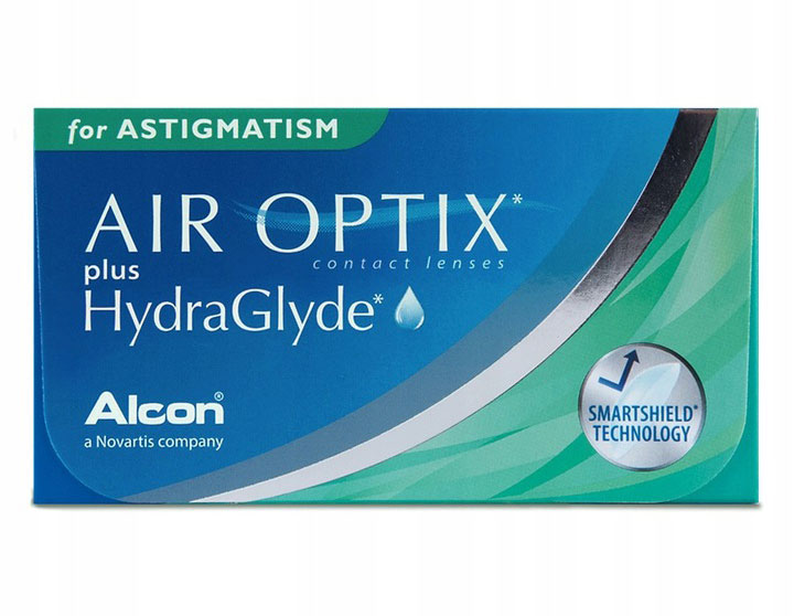 Air Optix HG для лечения астигматизма 3шт. +3,50/-0,75/160