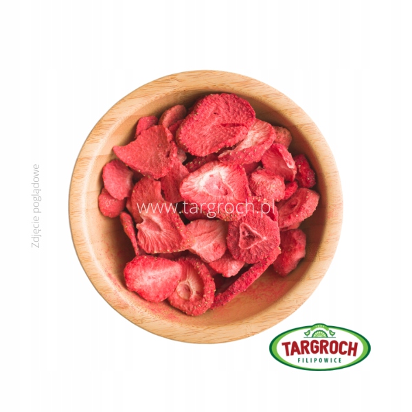 Levně Targroch Lyofilizované Jahody Plátky 1 kg