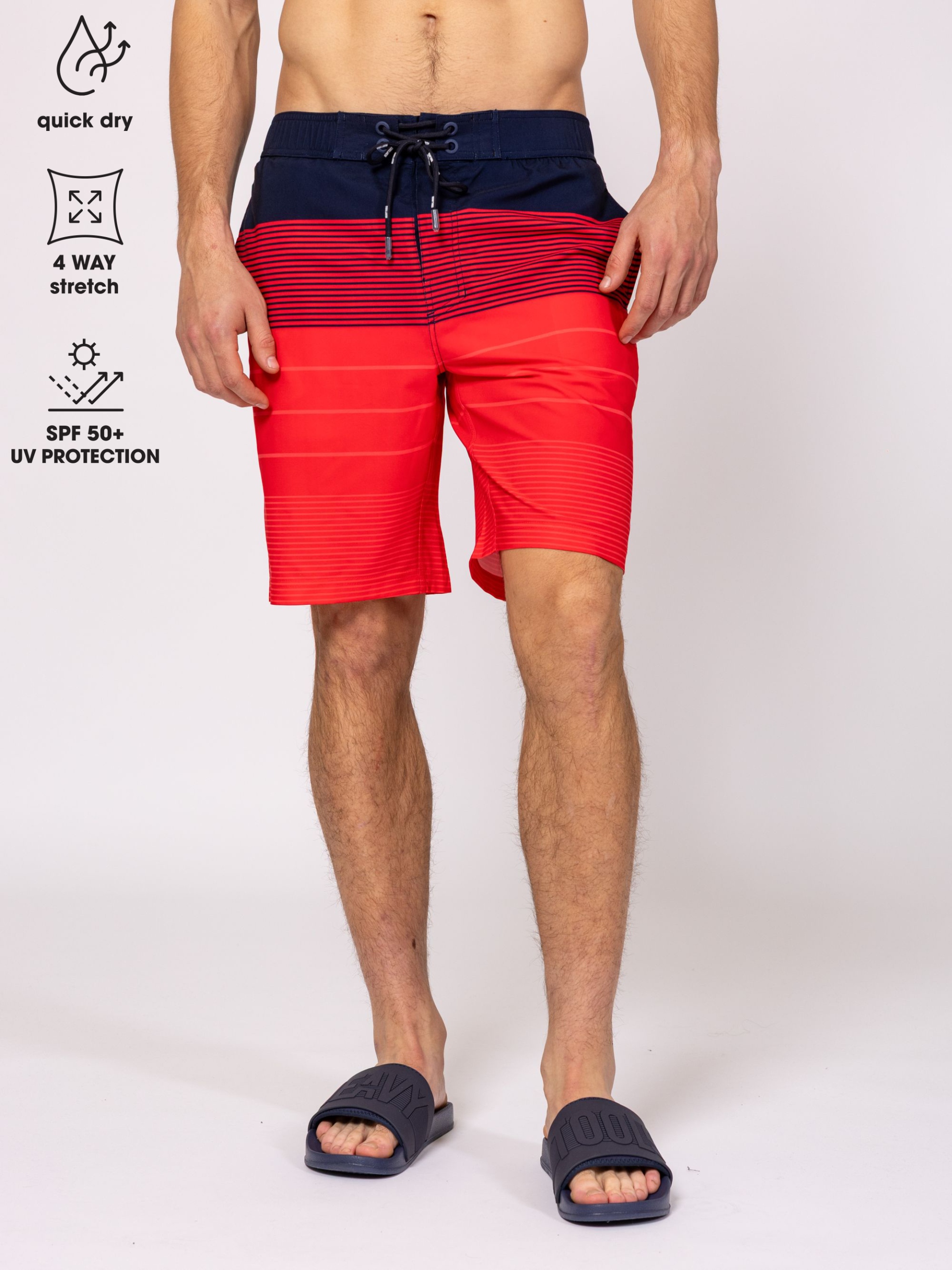 Heavy Tools Pánské Sportovní Krátké Kraťasy Šortky Uv Jago Červené XL