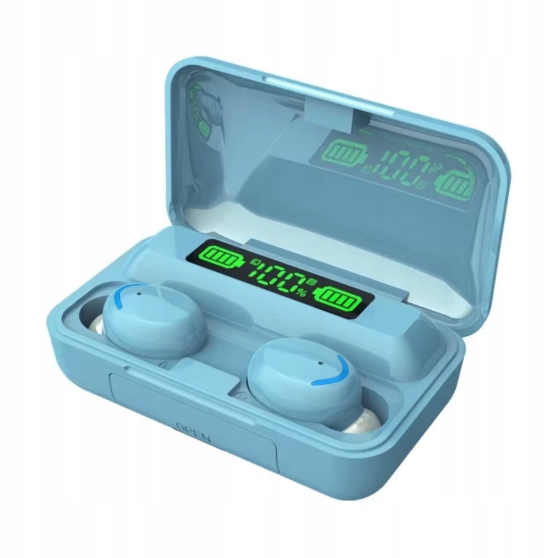 SŁUCHAWKI BEZPRZEWODOWE DOUSZNE NIEBIESKIE SPECDOM