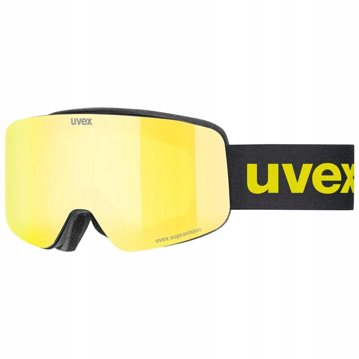 Gogle narciarskie Uvex Pwdr Fm black matt (yellow) S3