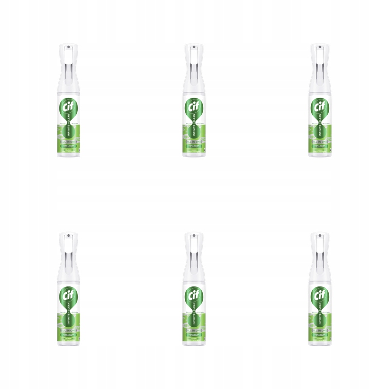 Cif Sprej Clean Lime & Lemongrass 280 ml X6