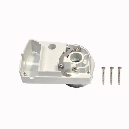 Levá koncová deska s klikovým mechanismem Thule Omnistor 4900 – bílá