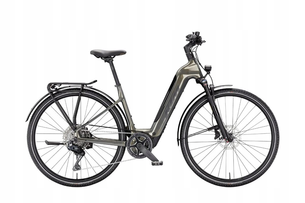 Rower elektryczny Ktm Macina Sport Sx Elite Di2 Us Olive Pearl Black 2026 M