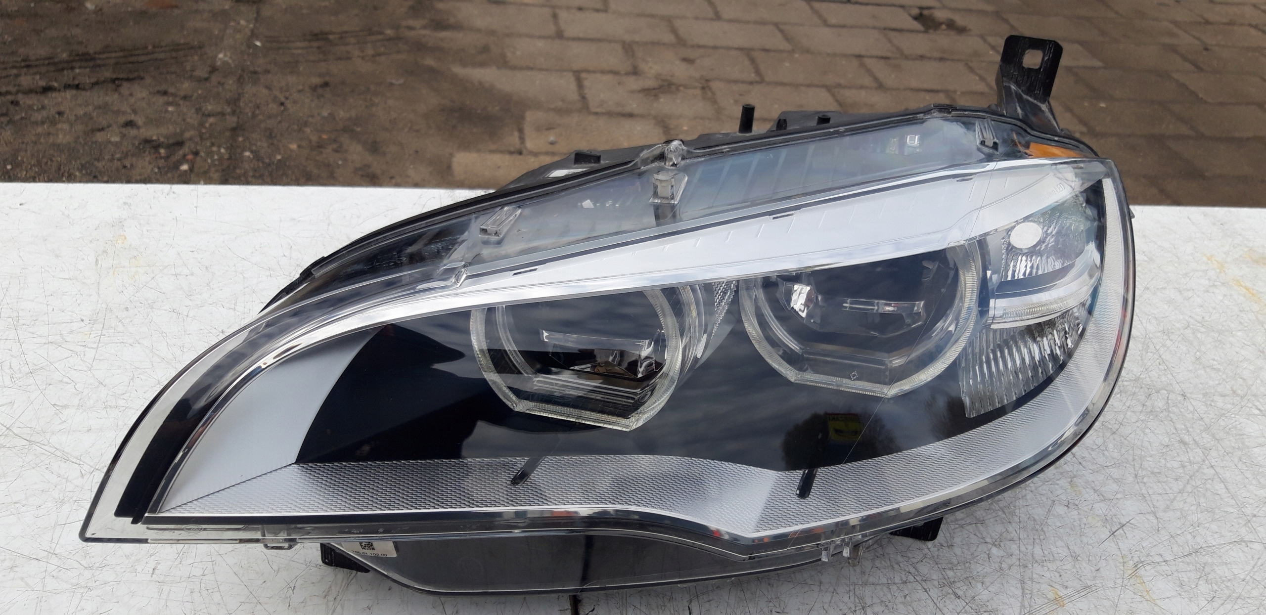 bmw x6 e71 lift lci full led adaptive lewa lampa europa
