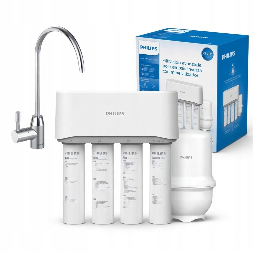 Filtr wody pod zlew kuchenny Philips AUT3268 odwrócona osmoza mineralizacja
