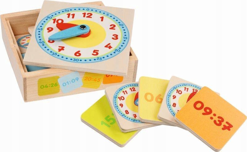 

Goki 58445 Zegar do nauki czasu w pudełku