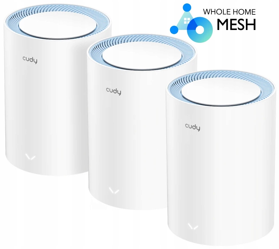 

Router Mesh WiFi AC1200 Dualband Cudy M1200 3-pack