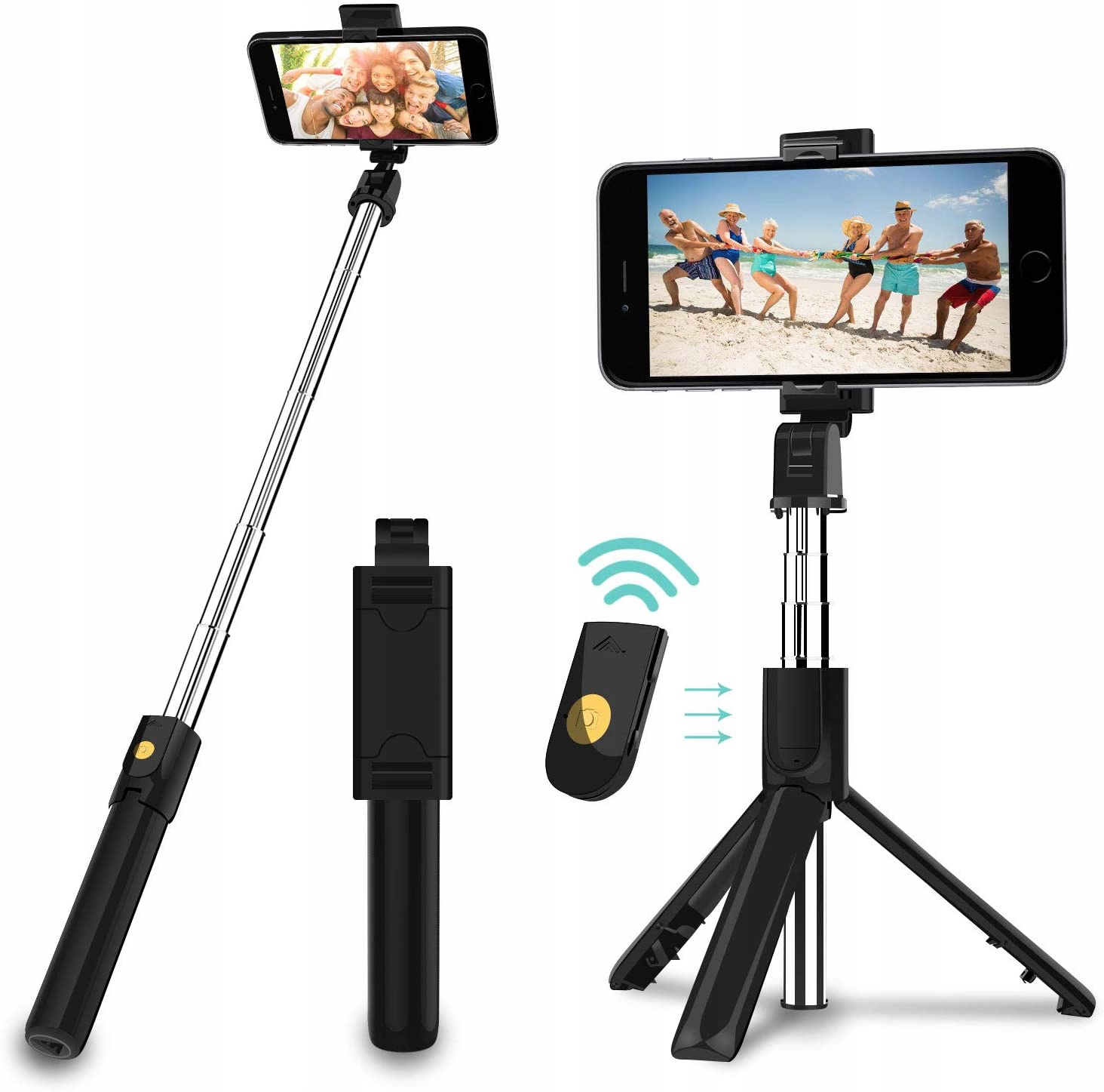 KIJEK DO SELFIE TRIPOD STATYW PILOT BLUETOOTH EAN (GTIN) 5903686023590