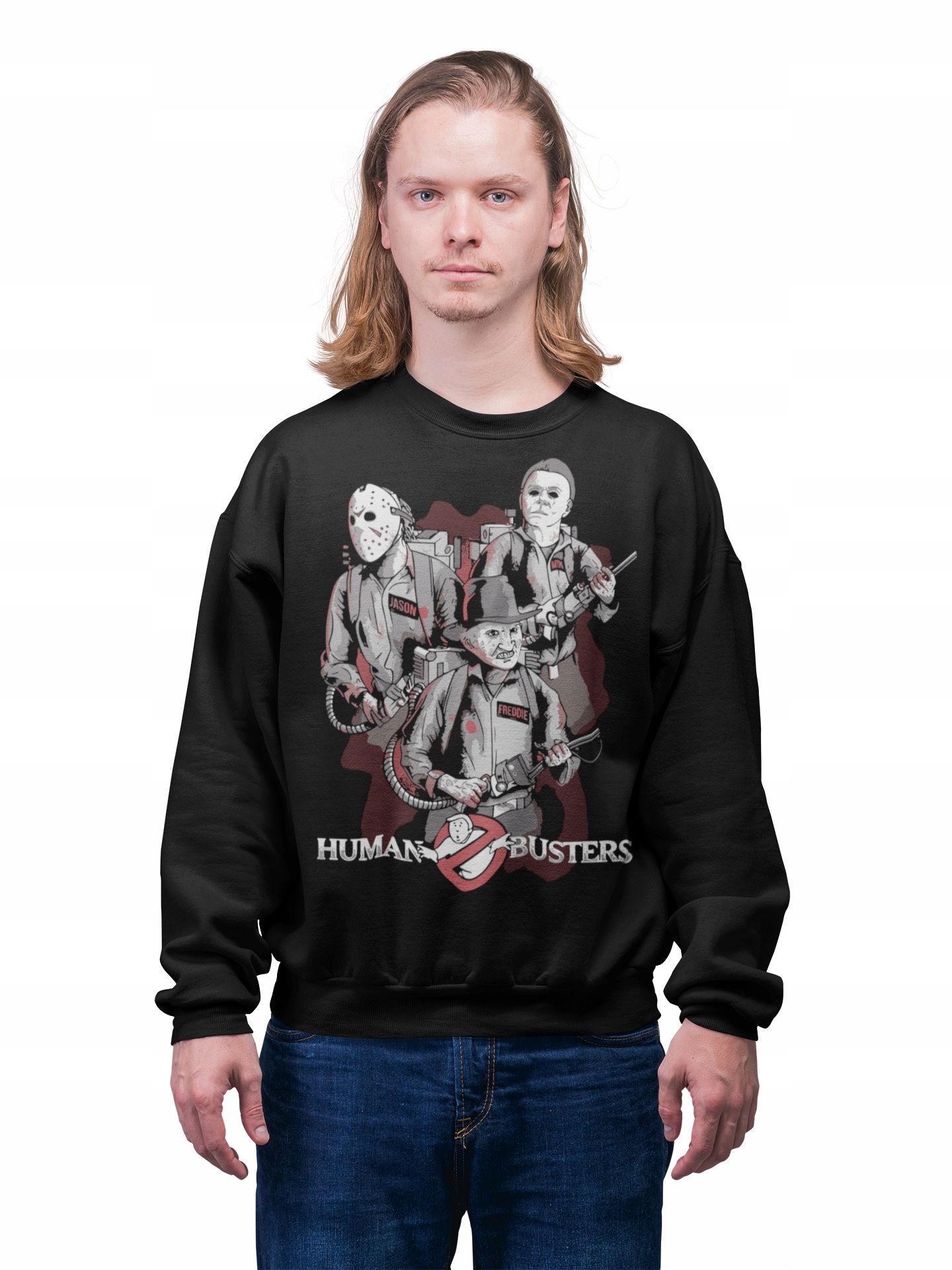Pánská Mikina Na Halloween Horor Human Busters