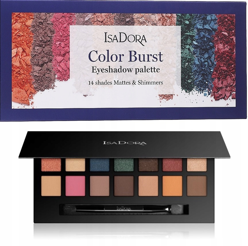 Paleta Cieni Do Powiek Isadora 32 Color Burst Eyeshadow Palette