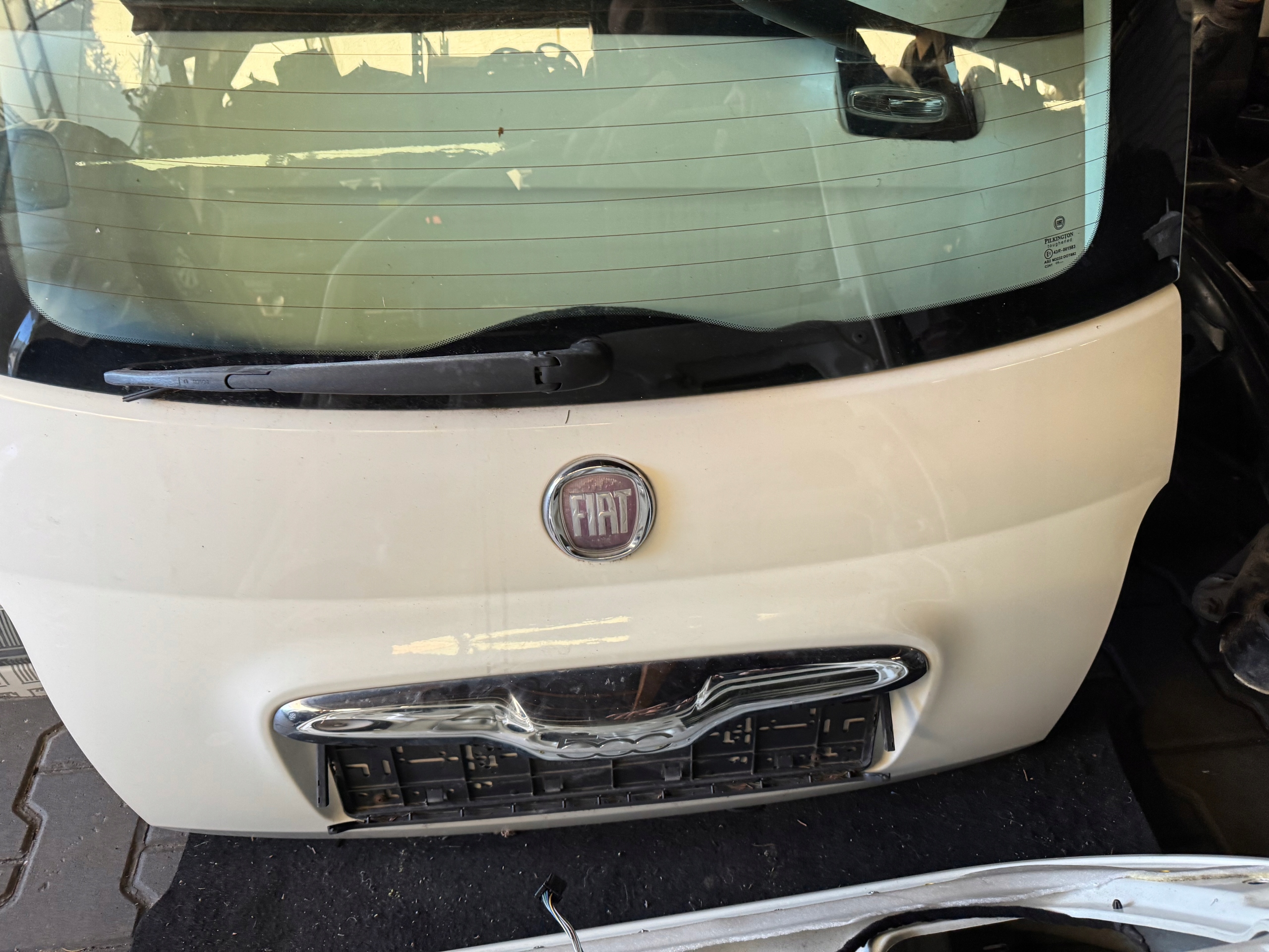boot door cover boot FIAT 500 2007