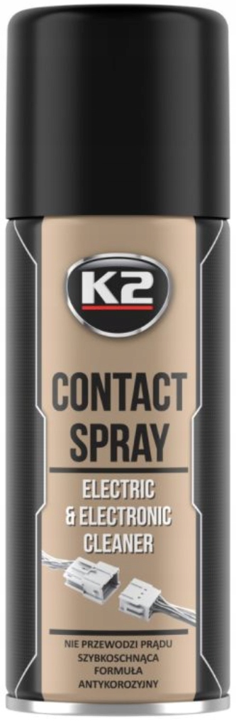 K2 Contact Spray preparat do czyszczenia części styków elektrycznych 400 ml