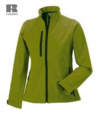 Russell 140F Kurtka Damska Softshell 3 Warstwy Zielona Oliwka XL