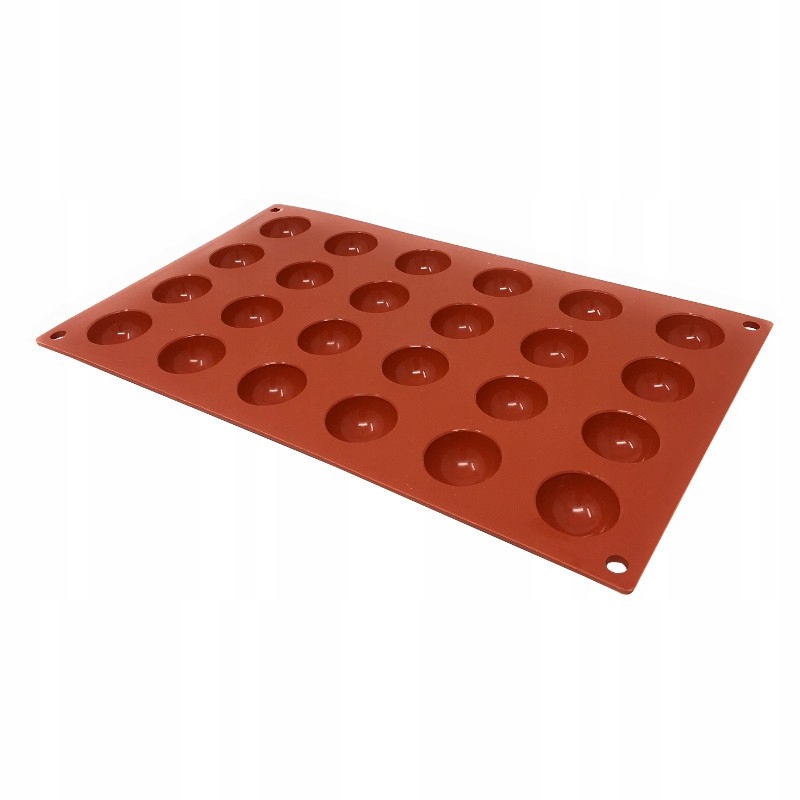 

Forma Silikonowa Ciastka Małe Półkule Kule 2,7 CM