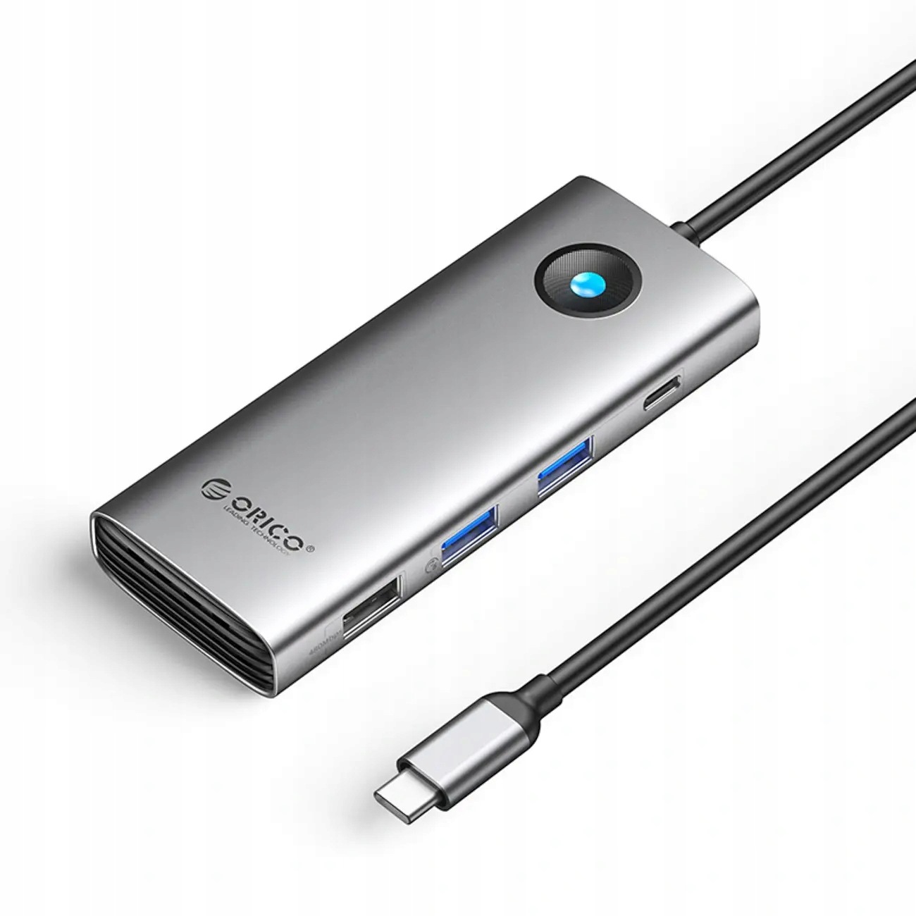 Stacja dokująca Usb- C Orico PW11 8w1 2x Usb- A 3. 0 1x Usb- A 2. 0 1x C