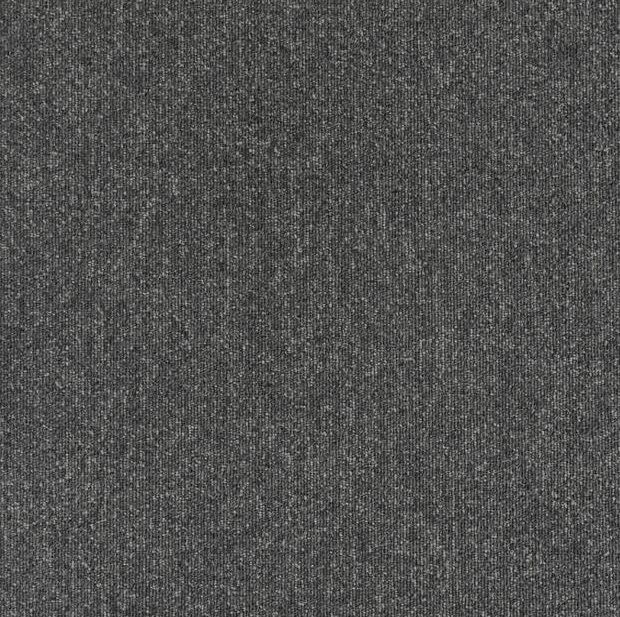 Kobercové dlaždice Burmatex Go To 50x50 cm Medium Grey
