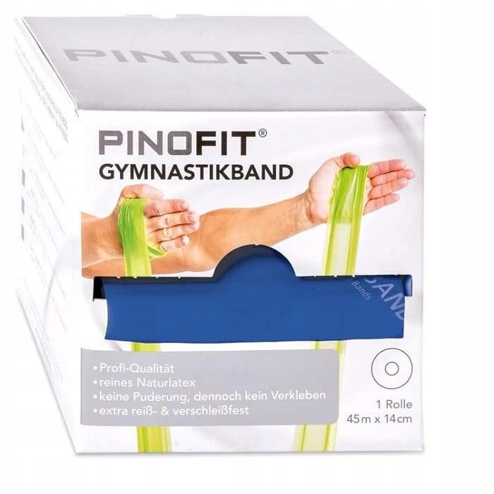 Odporová latexová páska na cvičení Elastický odpor 4,3 kg 45 m Pinofit