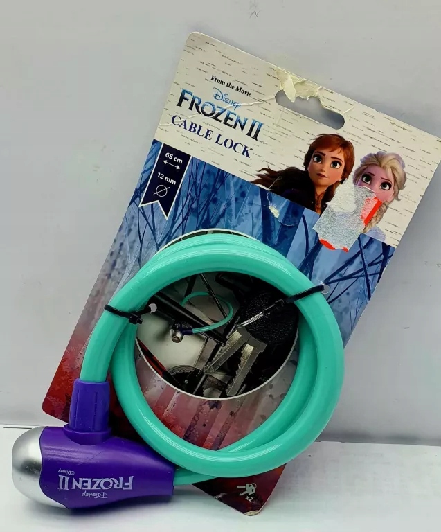 BLOKADA ROWEROWA FROZEN 65 CM 12 MM #IGŁA