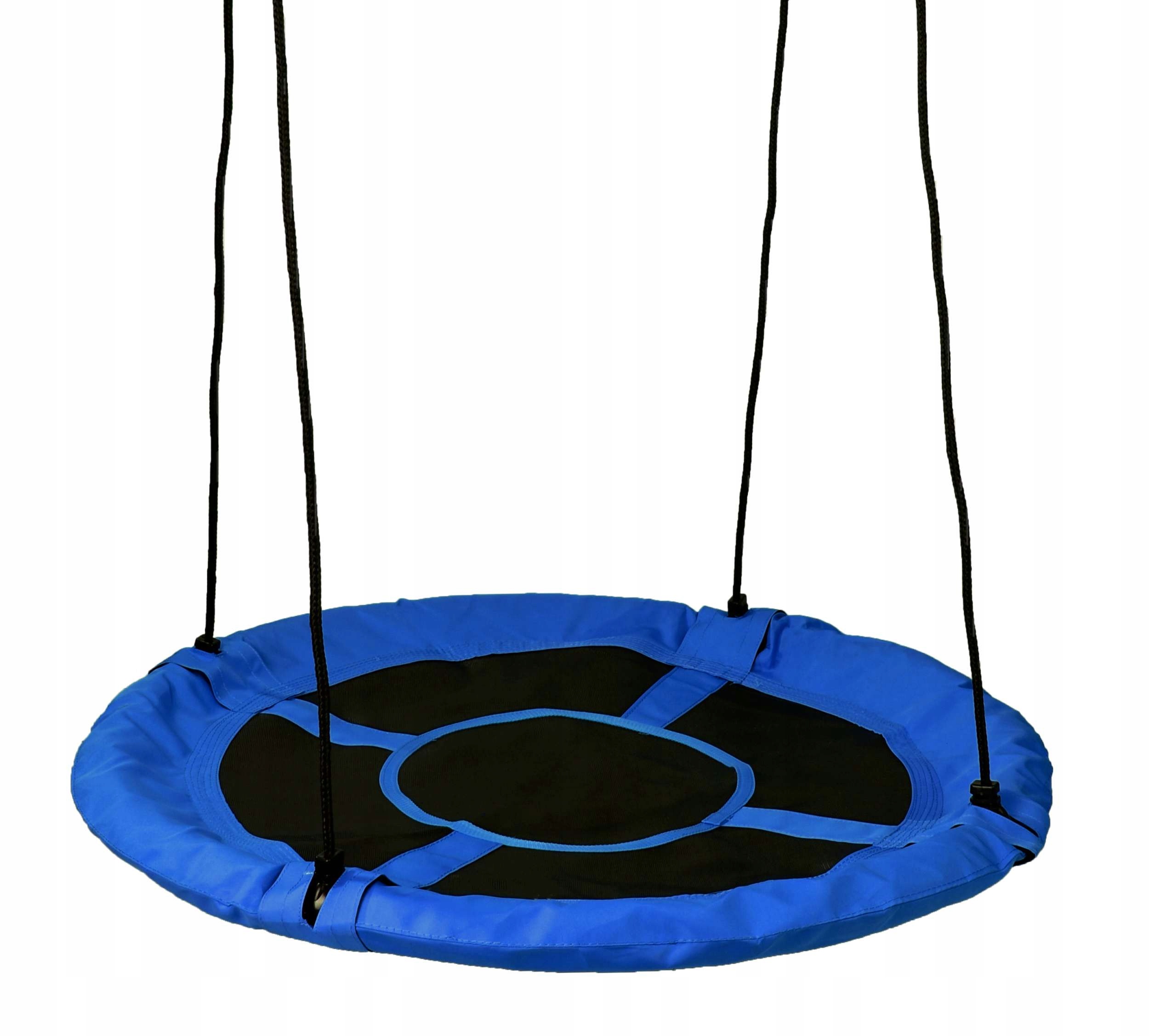 Zahradní Houpačka Čapí Hnízdo Závěsná Pro Děti Kulatá Modrá