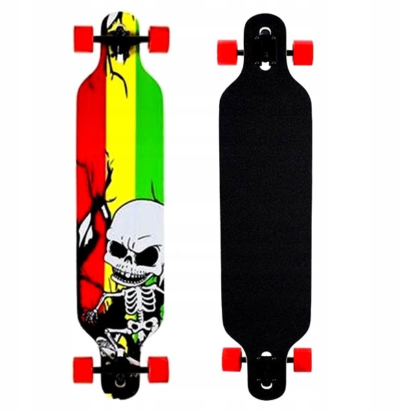 

Deskorolka Deska Miejska Długa Longboard Drewniana