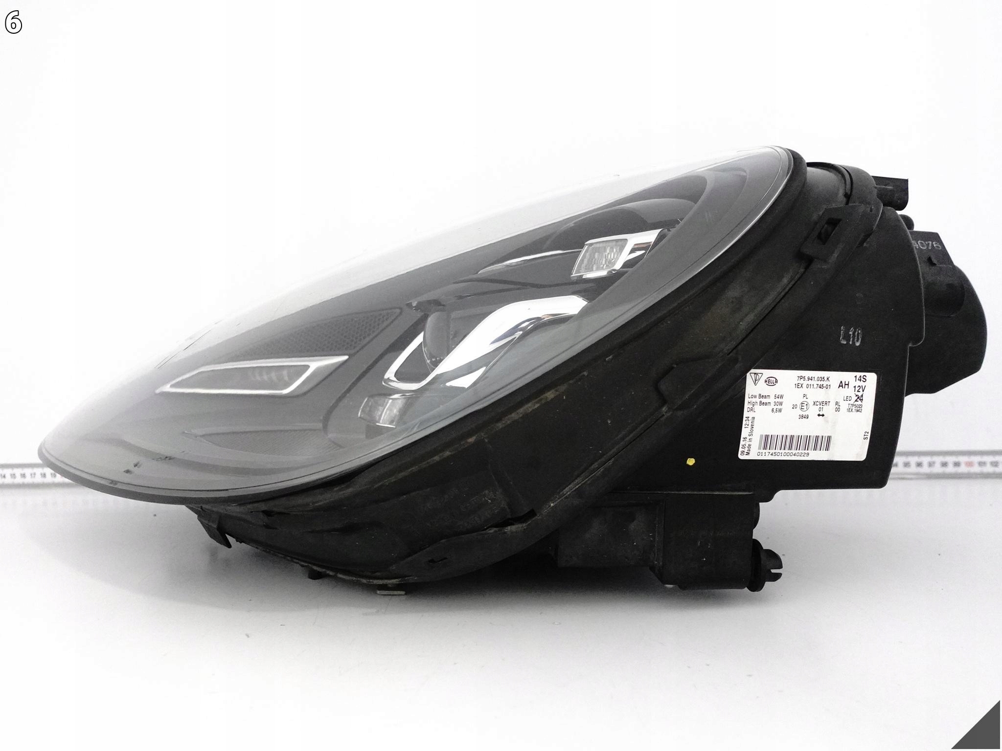 PORSCHE CAYENNE 7P5 LIFT 14-18 light HEADLIGHT FULL LED left front EUROPA