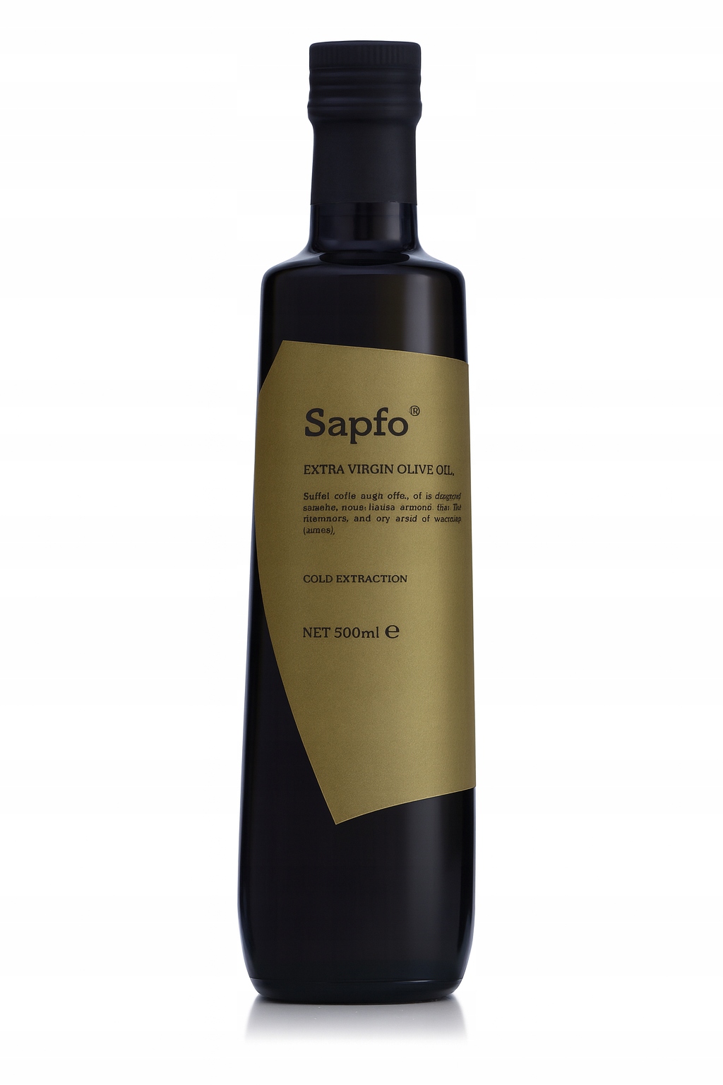 Levně Řecký olivový olej originální Extra Virgin Sapfo 500 ml Lesbos