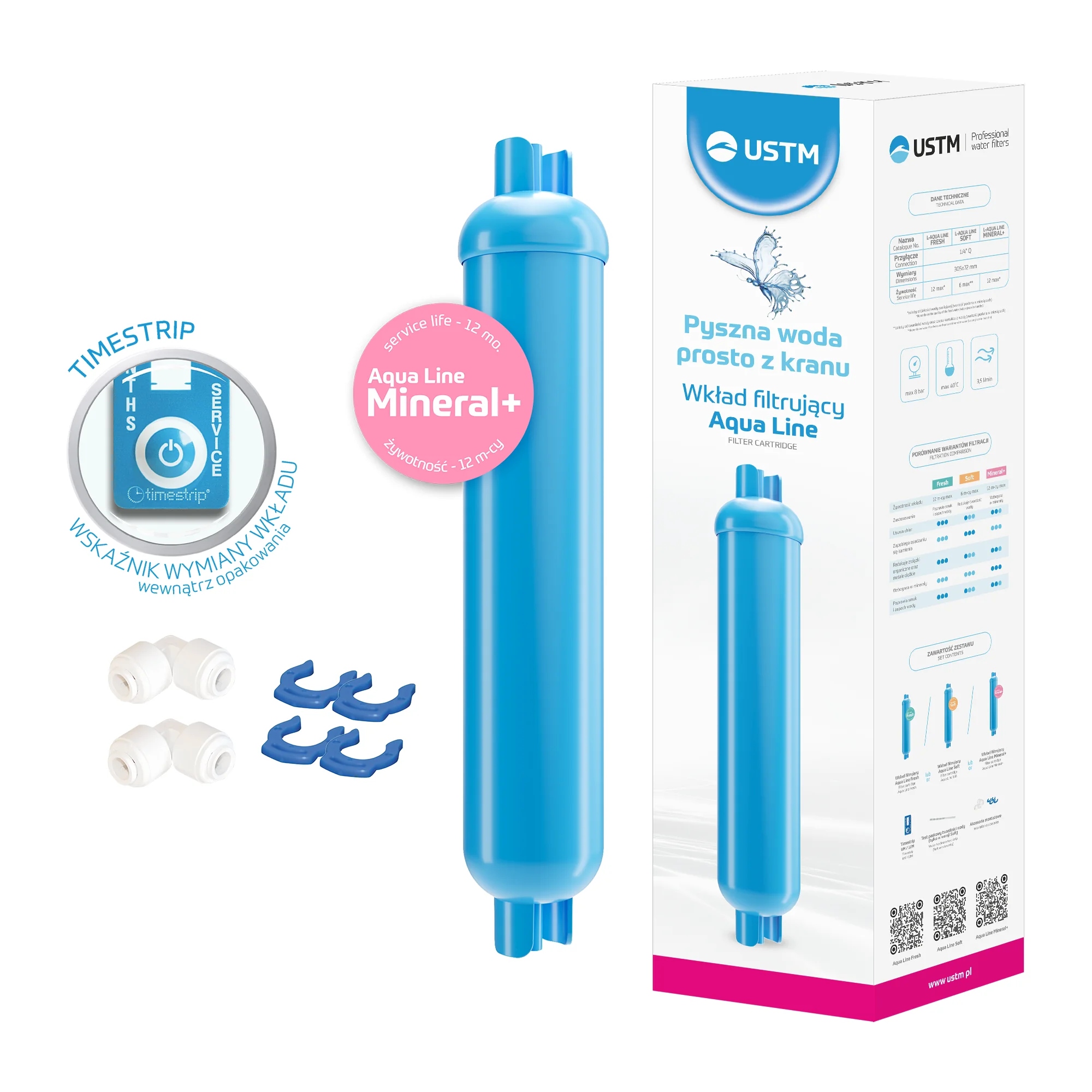 USTM System filtracji Aqualine Mineral+