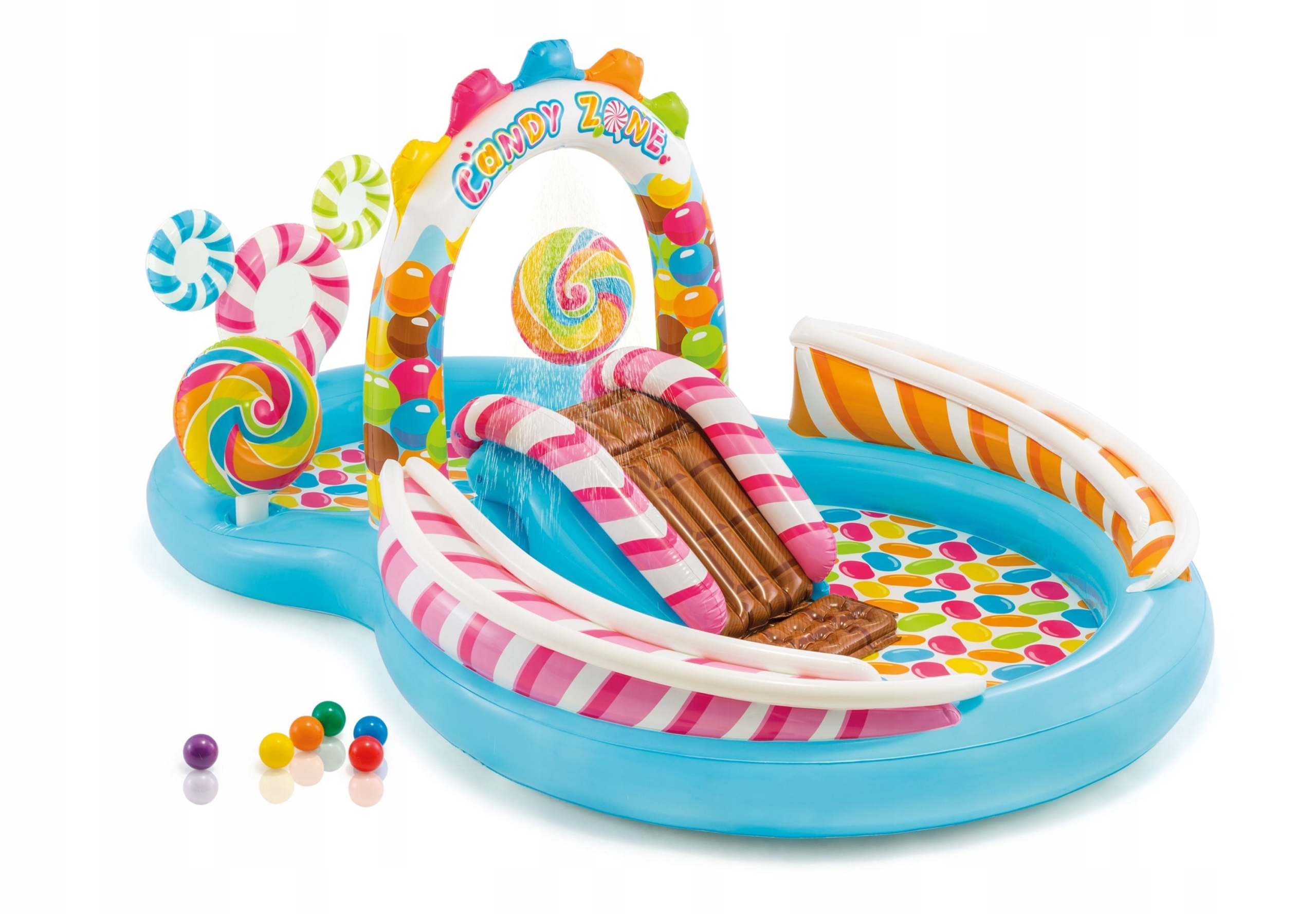 Hracie centrum Candy Zone Intex 57149 295x191x130 cm